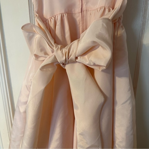 Gunne Sax by Jessica McClintock Peach Vintage Sequined Puff Sleeves Peach Size 8 - Picture 6 of 11